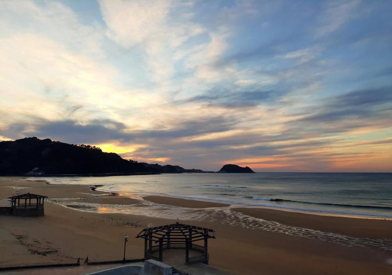 Zuberoa- Vistas, Terraza Y Parking Daire Zarautz Dış mekan fotoğraf