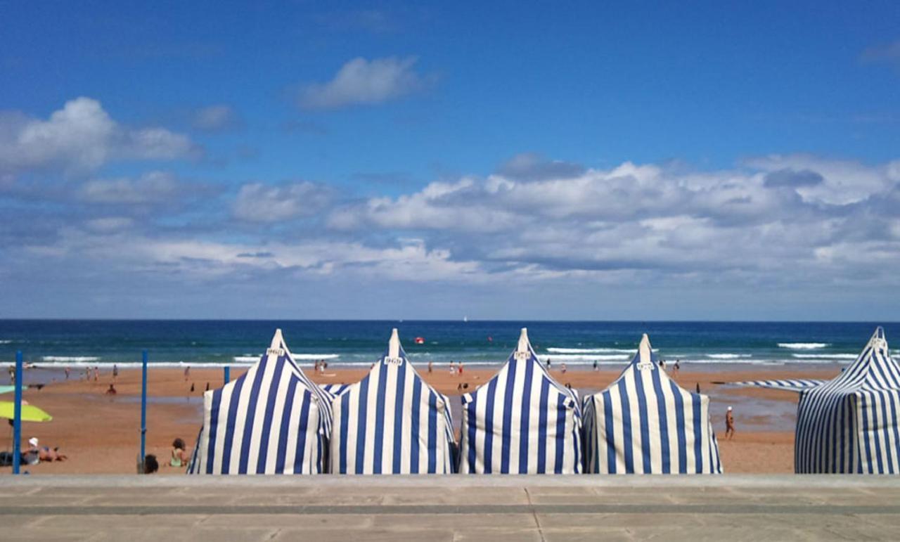 Zuberoa- Vistas, Terraza Y Parking Daire Zarautz Dış mekan fotoğraf